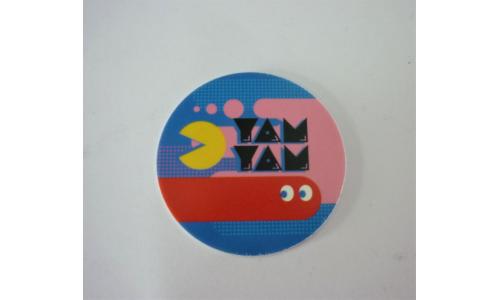 Elma Chips 2020 Tazo Pac Man Yam Yam Fantasma Vermelho